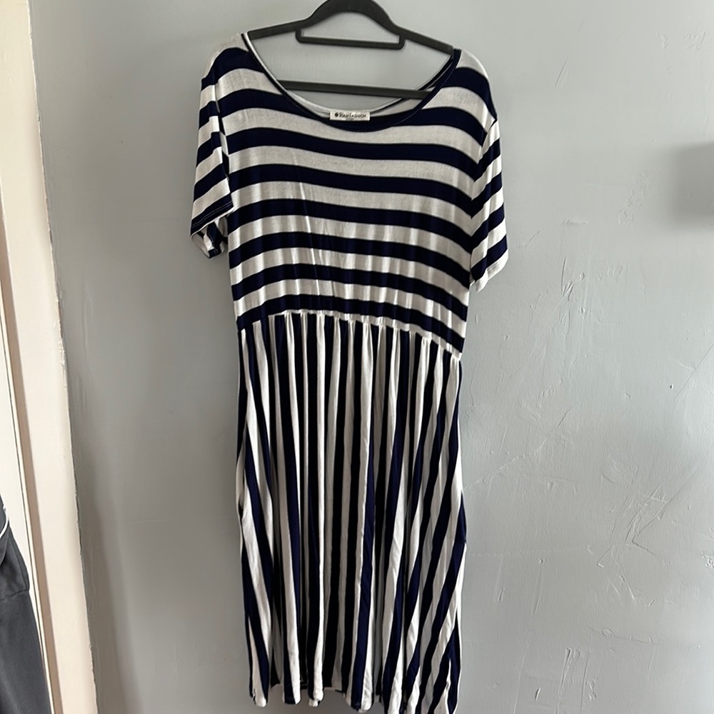 Cotton dress with pockets